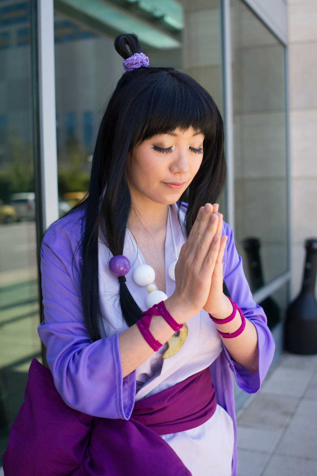 Maya Fey Channeling - Ace Attorney Cosplay