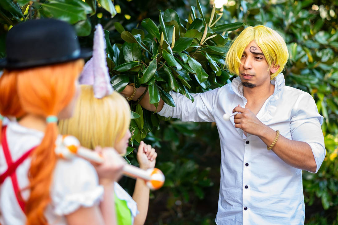 Fake Sanji One Piece Whole Cake Island Cosplay by firecloak
