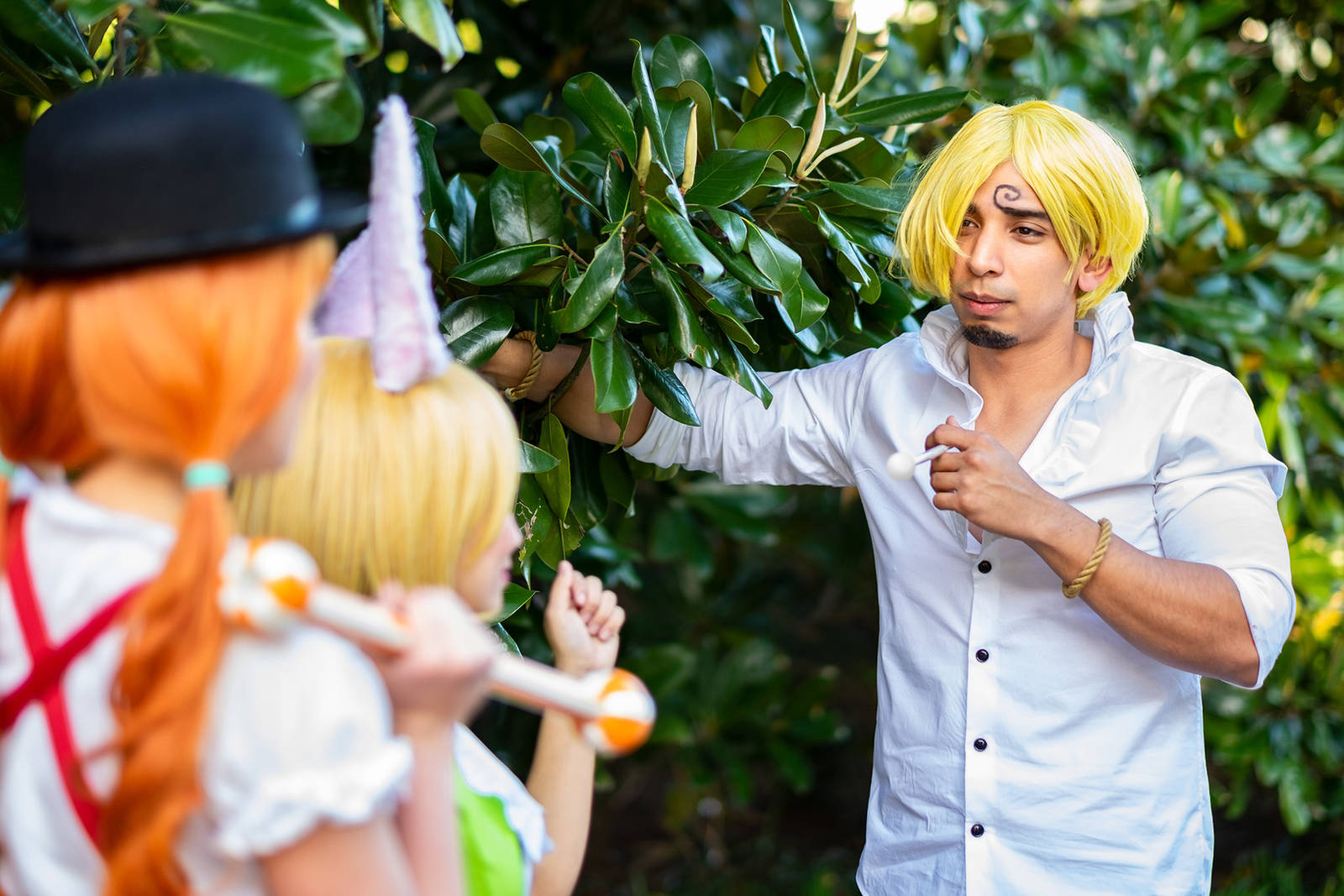Fake Sanji One Piece Whole Cake Island Cosplay by firecloak
