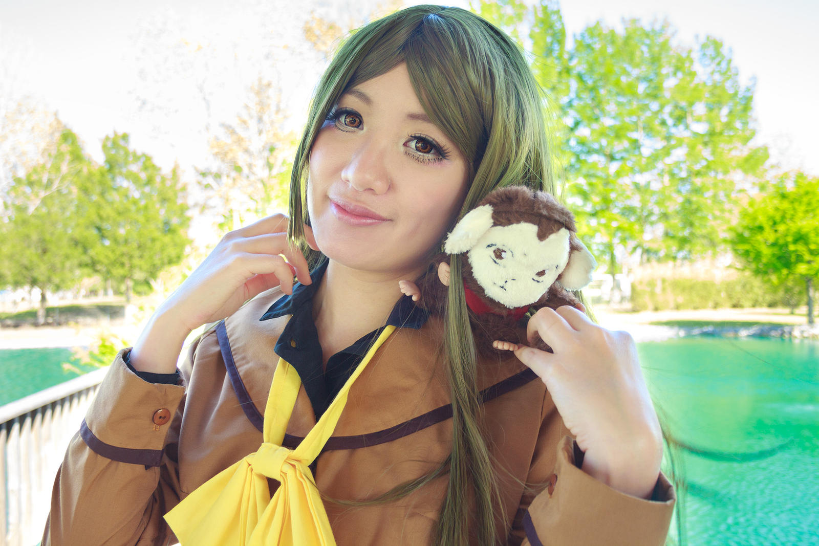 Nanami Smiles with Mamoru - Kamisama Kiss Cosplay by firecloak
