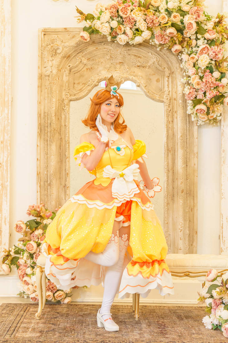 Princess Daisy Skips Akuoart by firecloak on DeviantArt