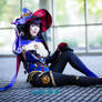Mona Genshin Impact Cosplay