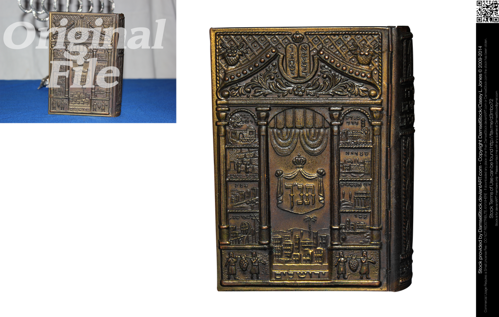 Antique Hebrew Bible by DamselStock