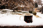 Coffee, Snow by N-Fphotography