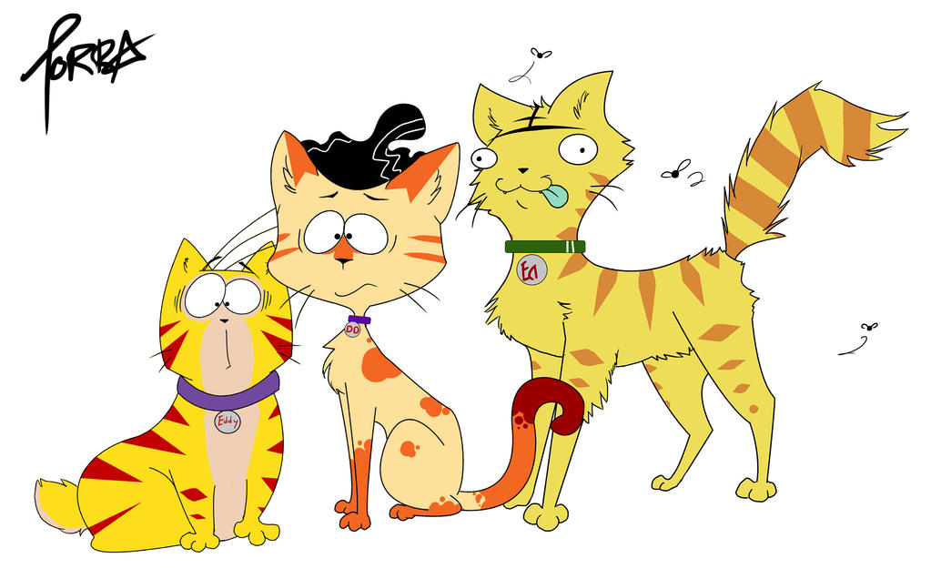 Ed Kitties by ChibiTorra on DeviantArt