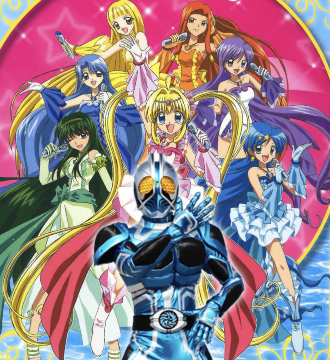 Mask Rider Aqua Kamen Rider Aqua X Mermaid Melody by GokaiSliver6 on DeviantArt
