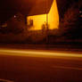 at night