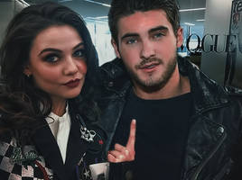 Danielle Campbell and Cody Christian