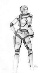 Mandalorian Woman