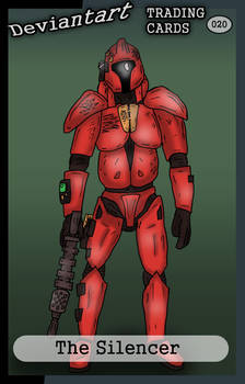 The Silencer - Trading Card - By nolife-TF