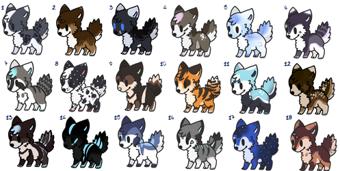 BIG PUPS ADOPTS BATCH - CLOSED