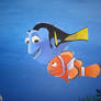 Finding Nemo- Marlin and Dory