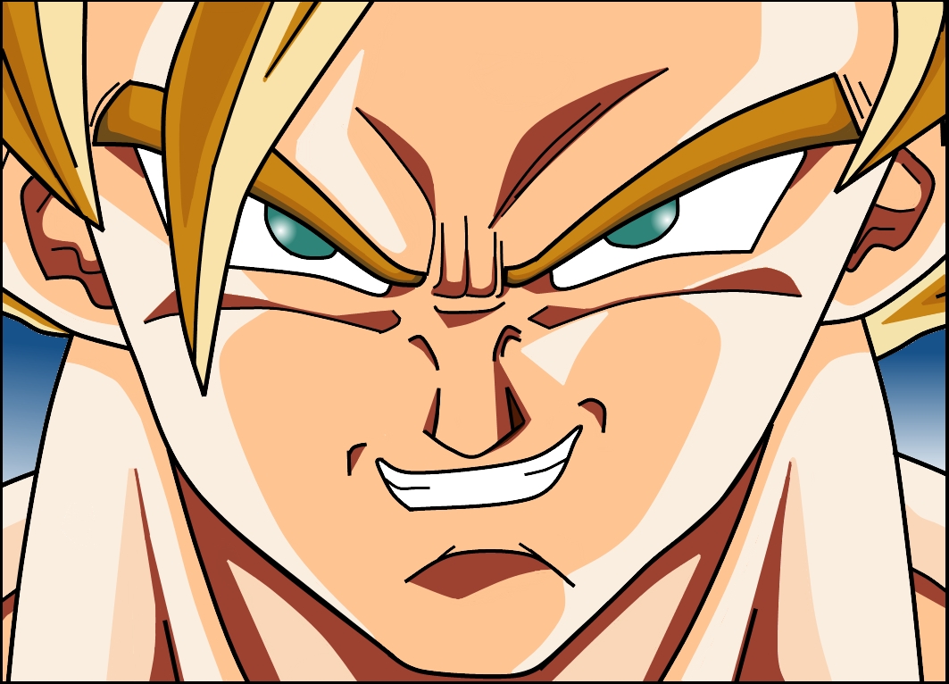 GokuSSJ2_closeup_FINAL by carapau on DeviantArt GokuSSJ2_closeup_FINAL by carapau on DeviantArt