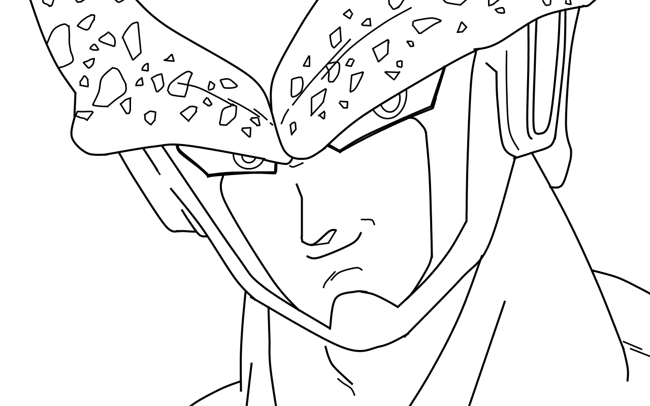 FACIL DE DESENHAR COMO DESENHAR O PERFECT CELL