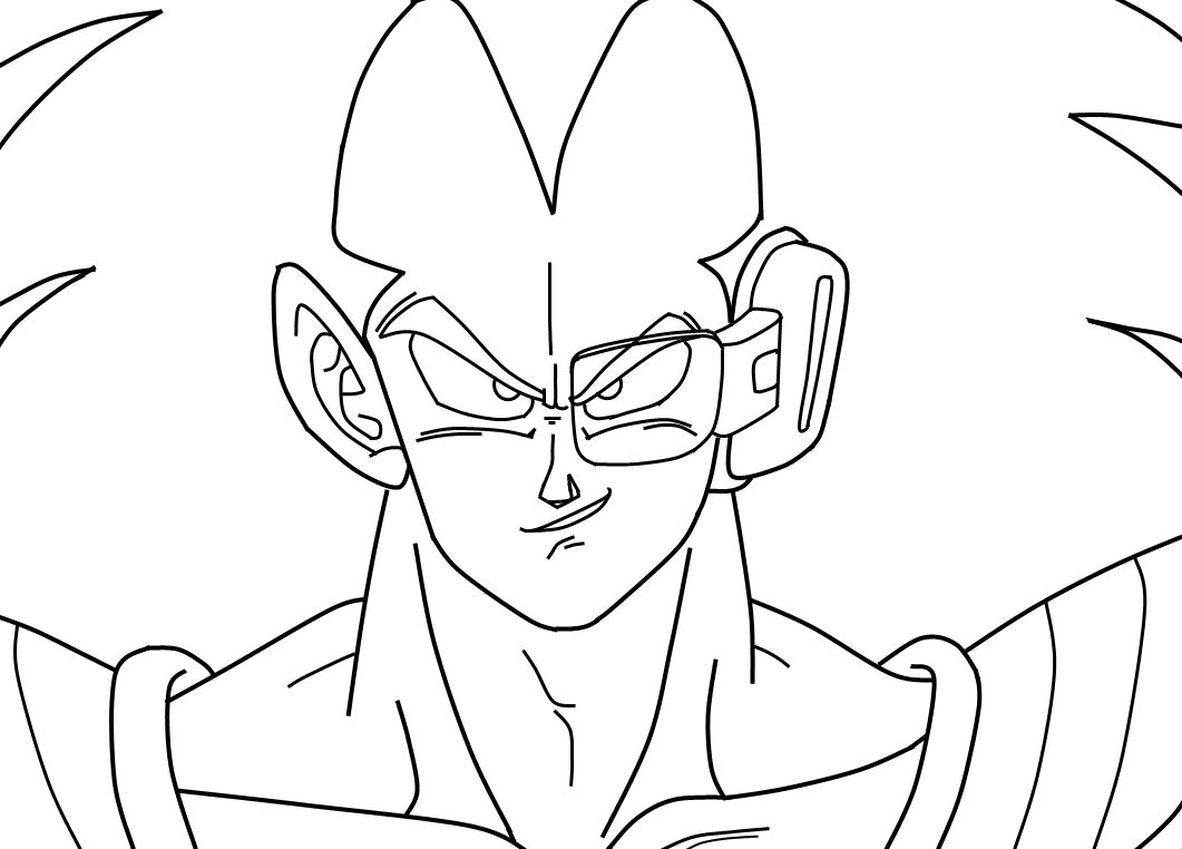 Raditz CloseUp_WIP