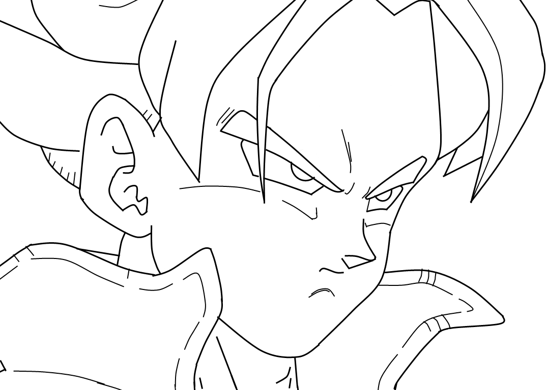 Como Desenhar Trunks do Futuro Super Saiyajin - How to Draw Trunks 
