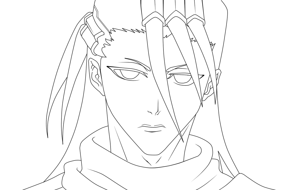 Byakuya Lineart