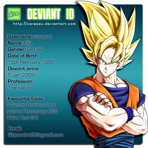 Carapau's New deviant ID