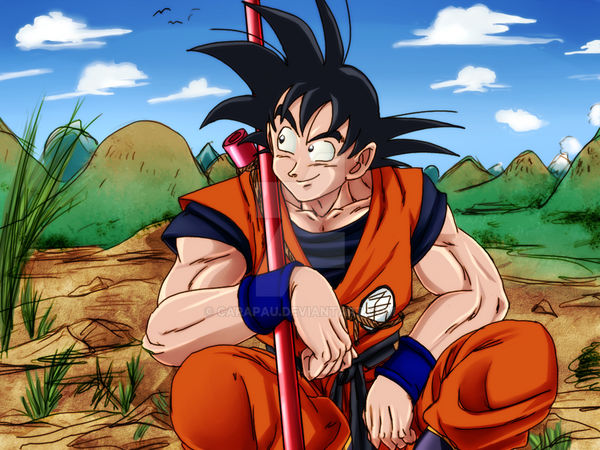 Goku: Just chillin'