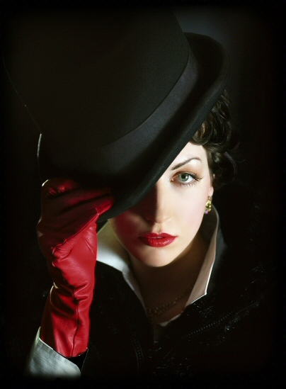 Me--20's Top Hat Portrait