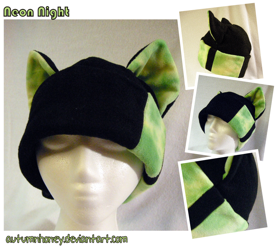 Kitty Cat Hat - GREEN