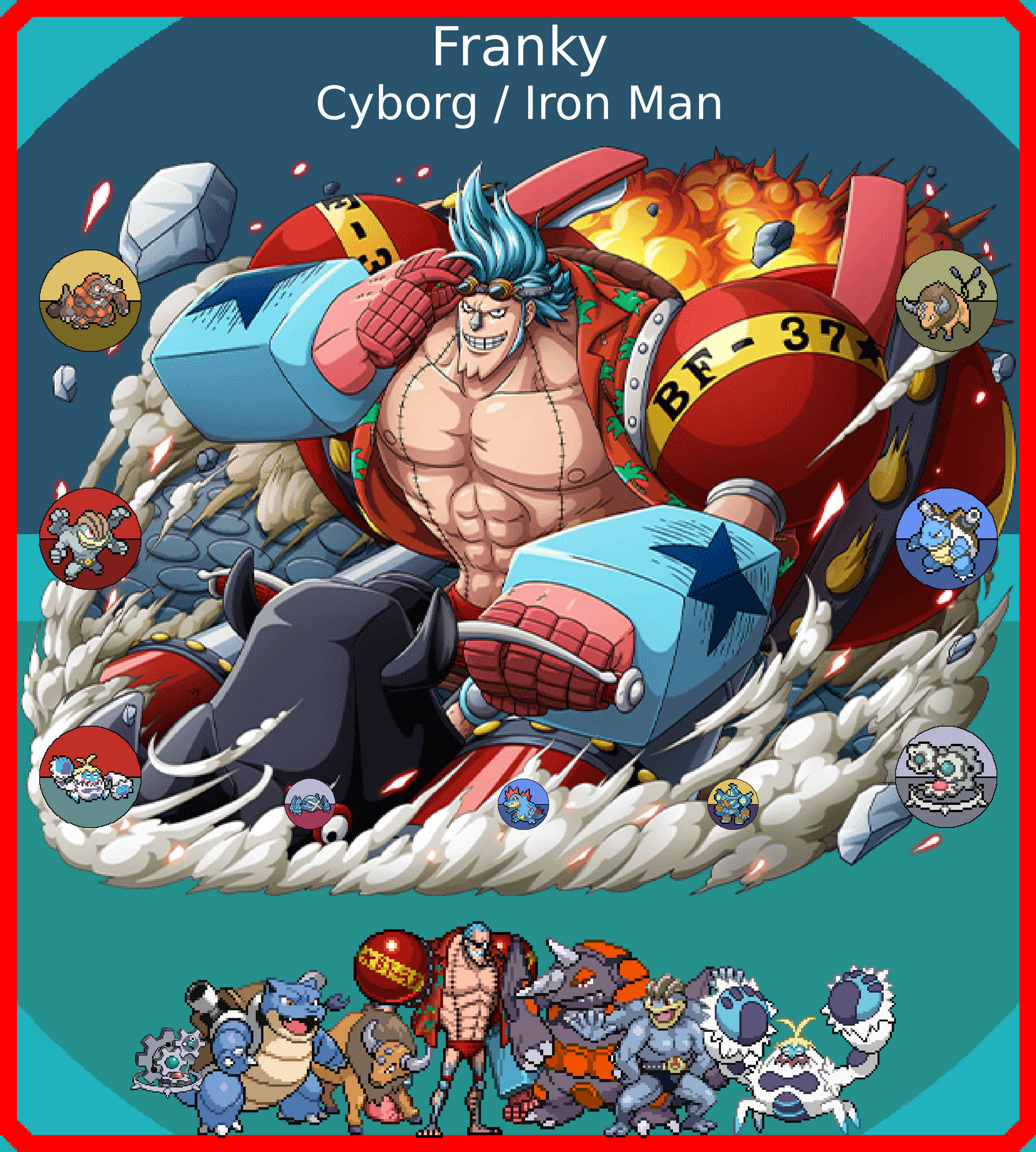 Franky Pokemon X One Piece Team By Luxrayheart On Deviantart Franky Pokemon X One Piece Team By Luxrayheart On Deviantart