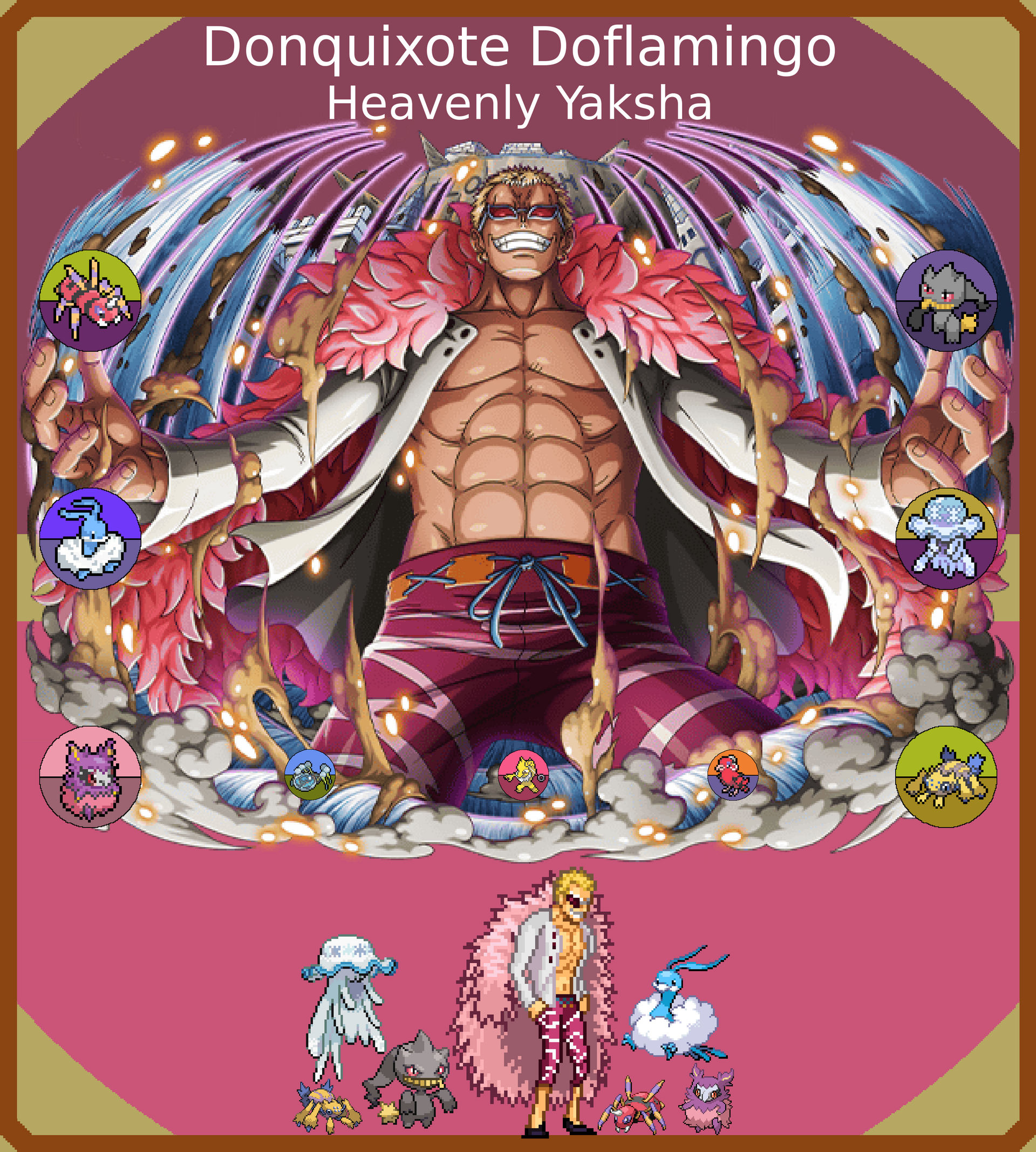Donquixote Doflamingo Pokemon X One Piece Team By Luxrayheart On Deviantart Donquixote Doflamingo Pokemon X One Piece Team By Luxrayheart On Deviantart