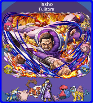 Issho (Fujitora), Pokemon x One Piece Team