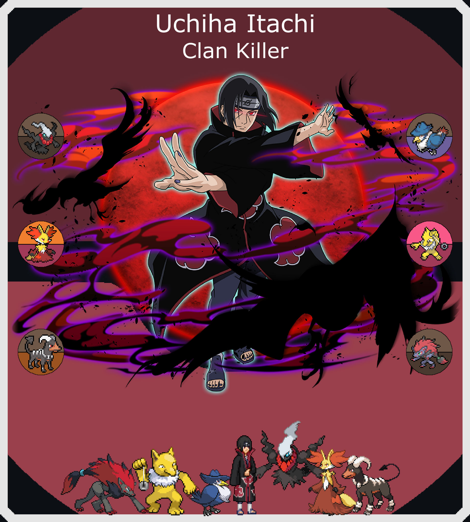 Itachi Uchiha Pokemon X Naruto Team By Luxrayheart On Deviantart Itachi Uchiha Pokemon X Naruto Team By Luxrayheart On Deviantart