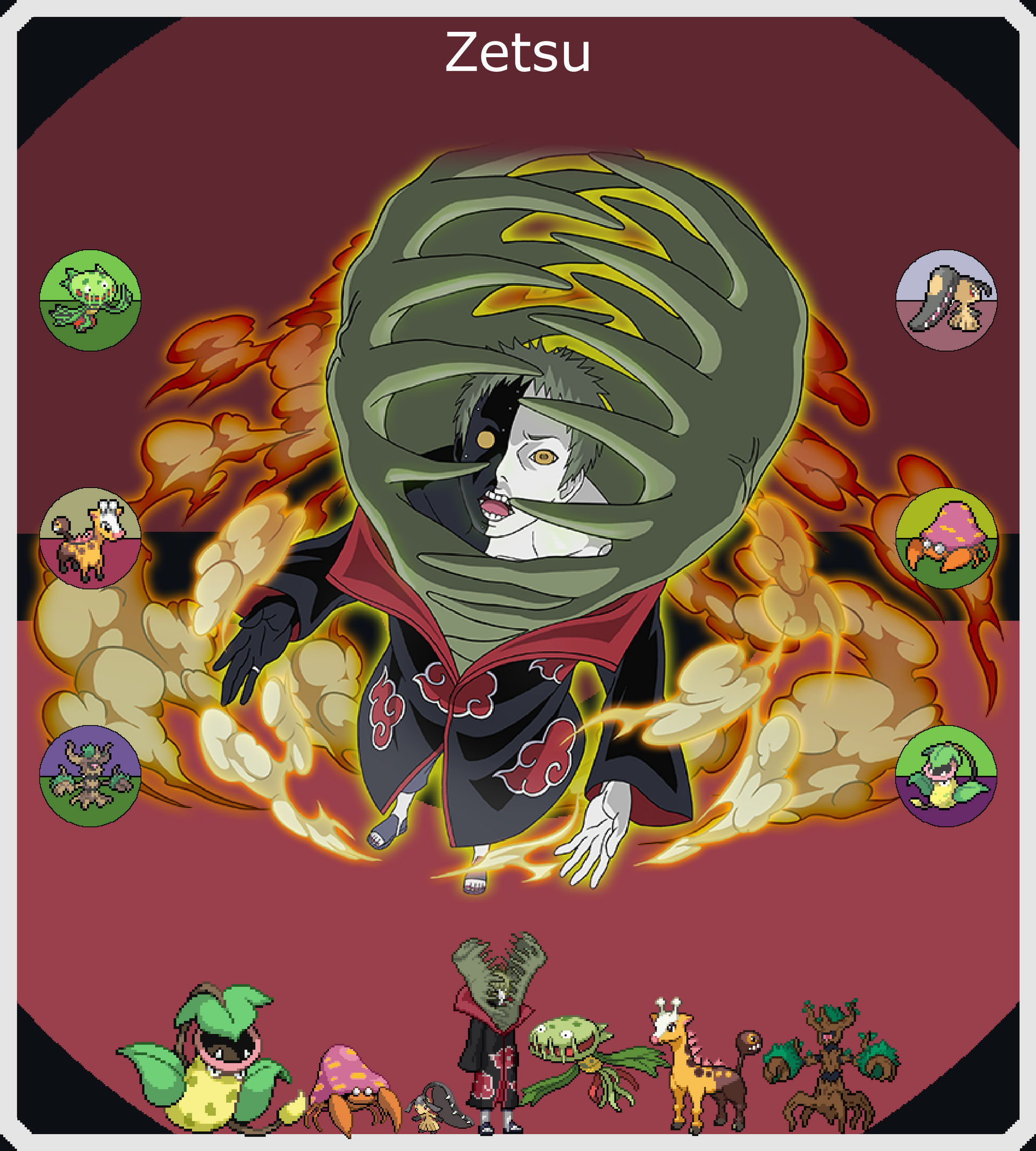 Zetsu X Zetsu, Pokemon x Naruto Team by LuxrayHeart on DeviantArt