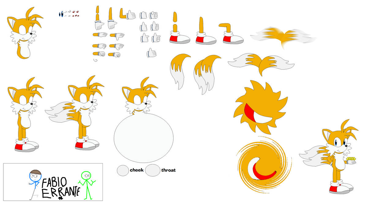 Tails Lab Build Tails Character Builder by FabioErrante14 on DeviantArt