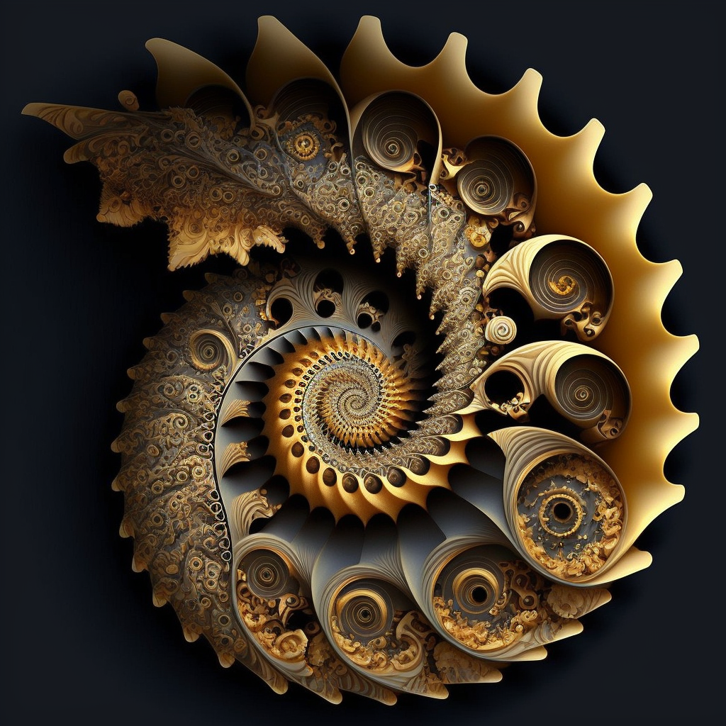 Imagine the Fibonacci Sequence As 3D Fractal Art by AlianneDonnelly on ...