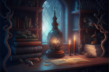 A Wizard's Study