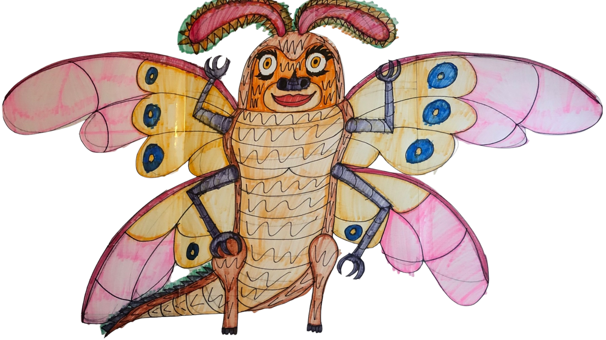 Insectisaur Monsters VS. Aliens: Insectosaurus (Butterfly) by Spider-McConnell19 on ...
