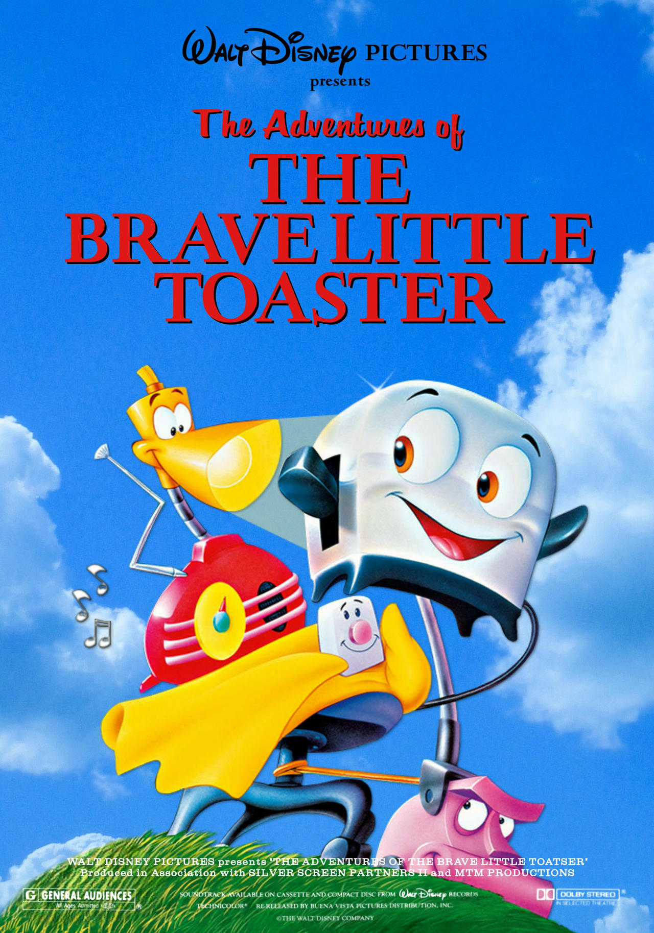 Disney's The Brave Little Toaster - 1994 Re-Poster by ...