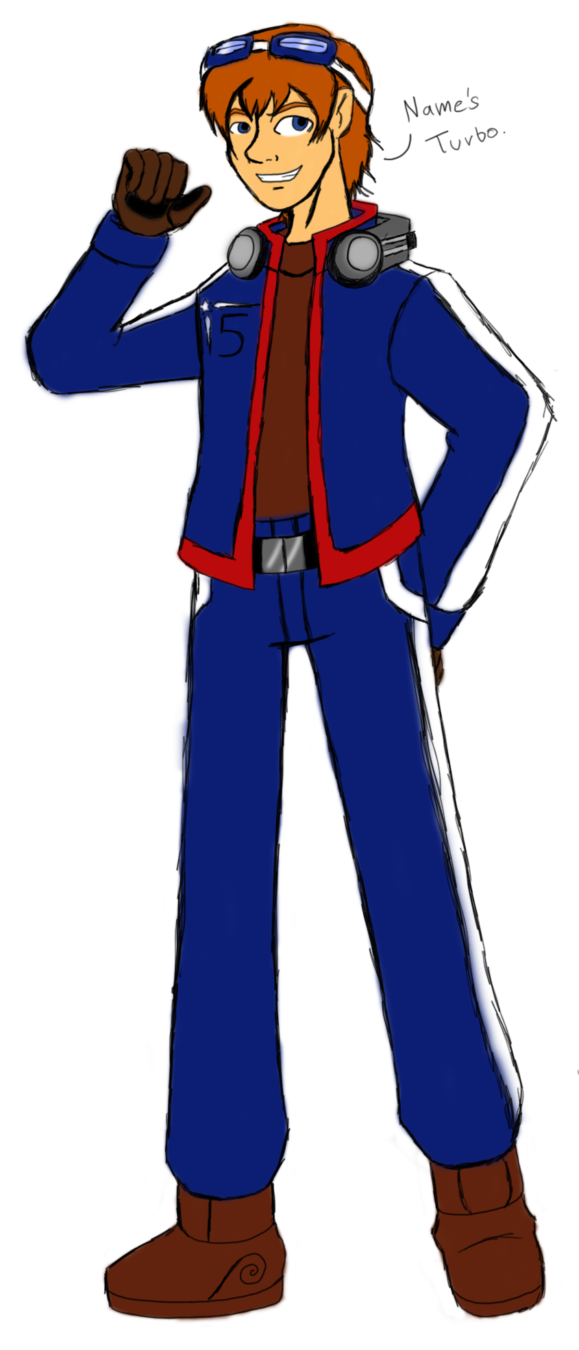 Human Turbo Colored Sketch by Aileen-Rose on DeviantArt