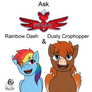 Ask Rainbow Dash and Dusty Crophopper
