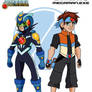 Megaman: Lan Hikari and Megaman.exe