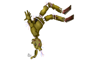 Springtrap does a Backflip