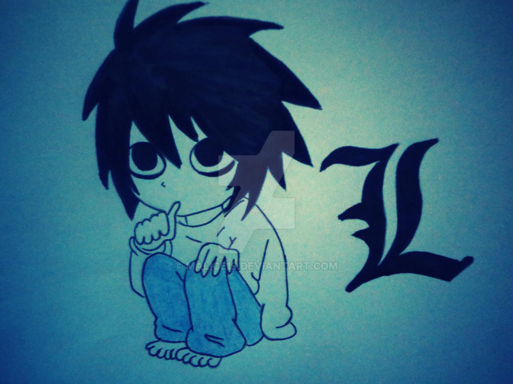 chibi L (death note)