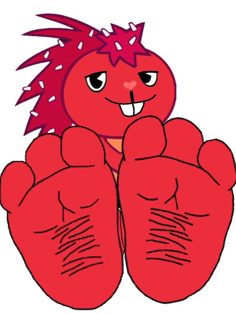 Flaky's feet by acirahwolf2011 on DeviantArt
