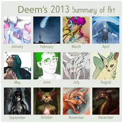 2013- Summary As An Artist