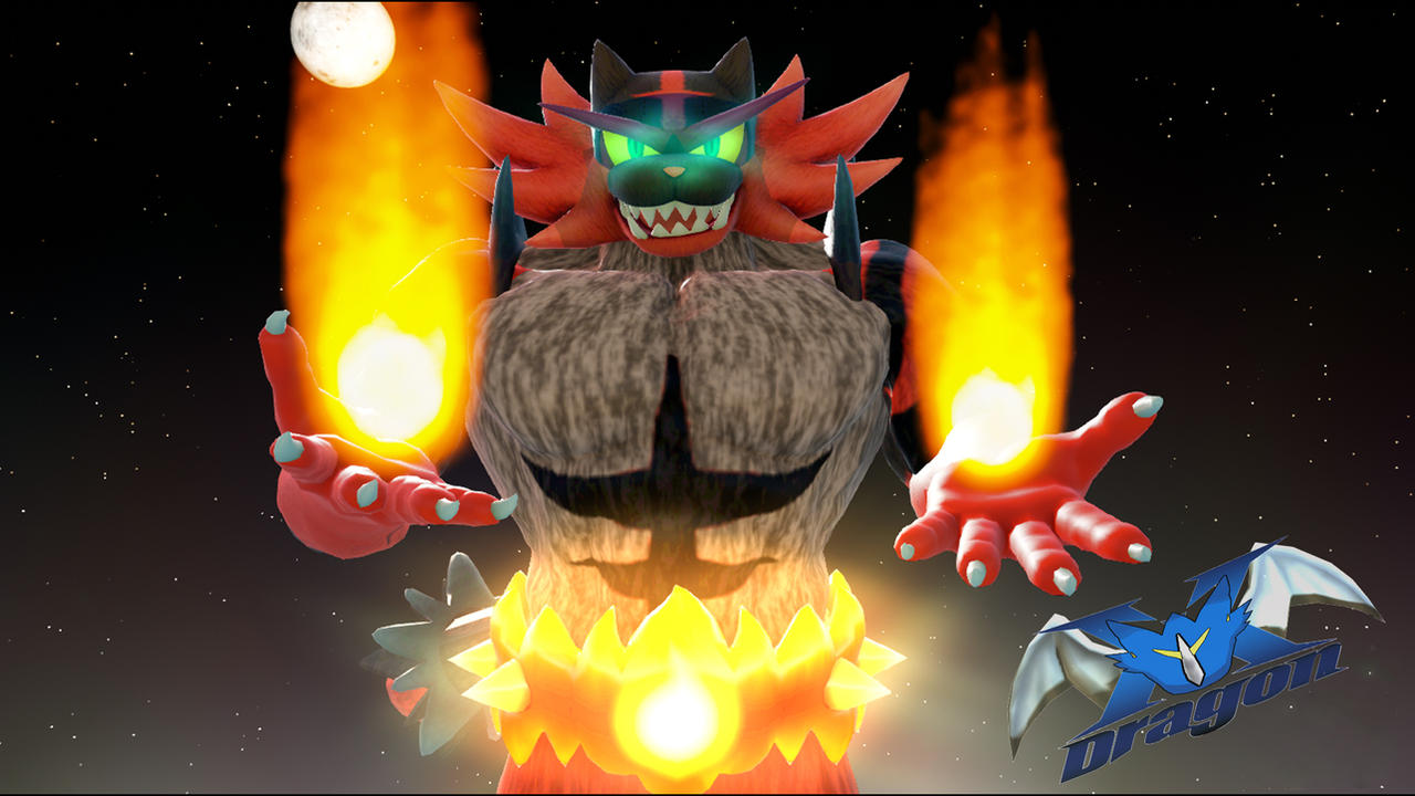 (MMD)Incineroar V2 Fire by Tysondragon on DeviantArt