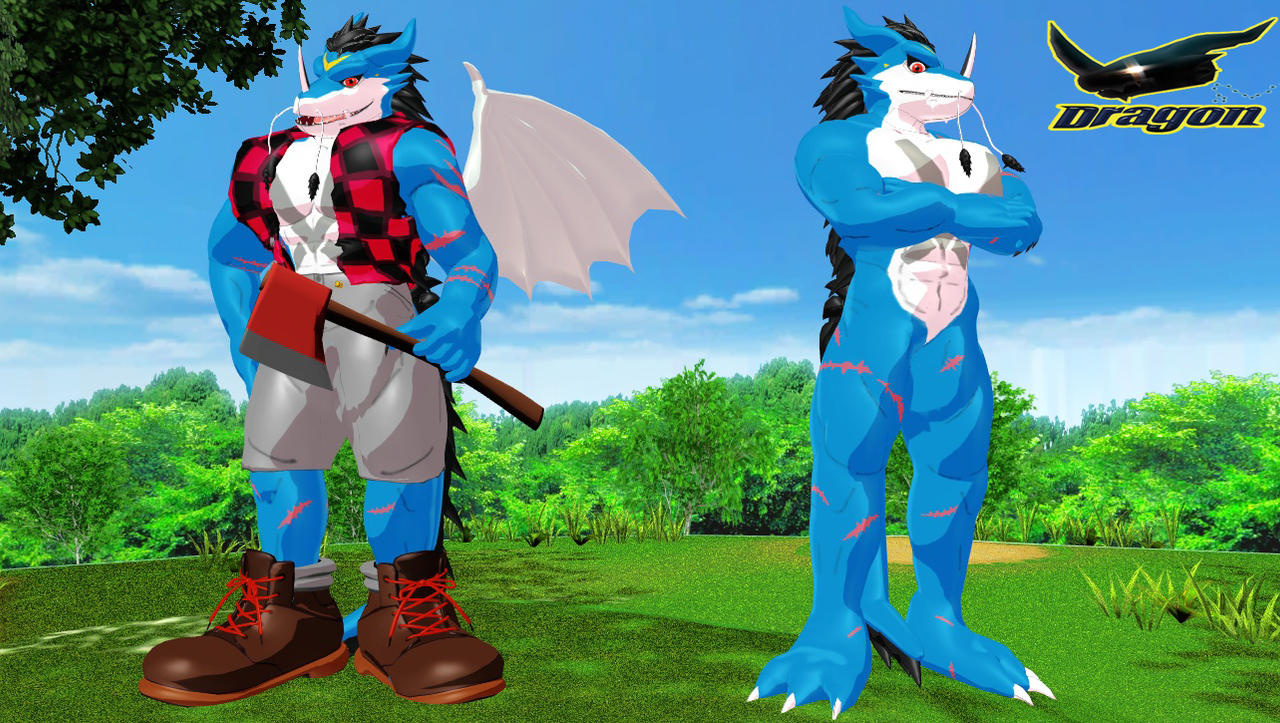 Xmon Rear (MMD) Tysondragon Xmon by Tysondragon on DeviantArt