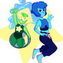 Peridot And Lapis