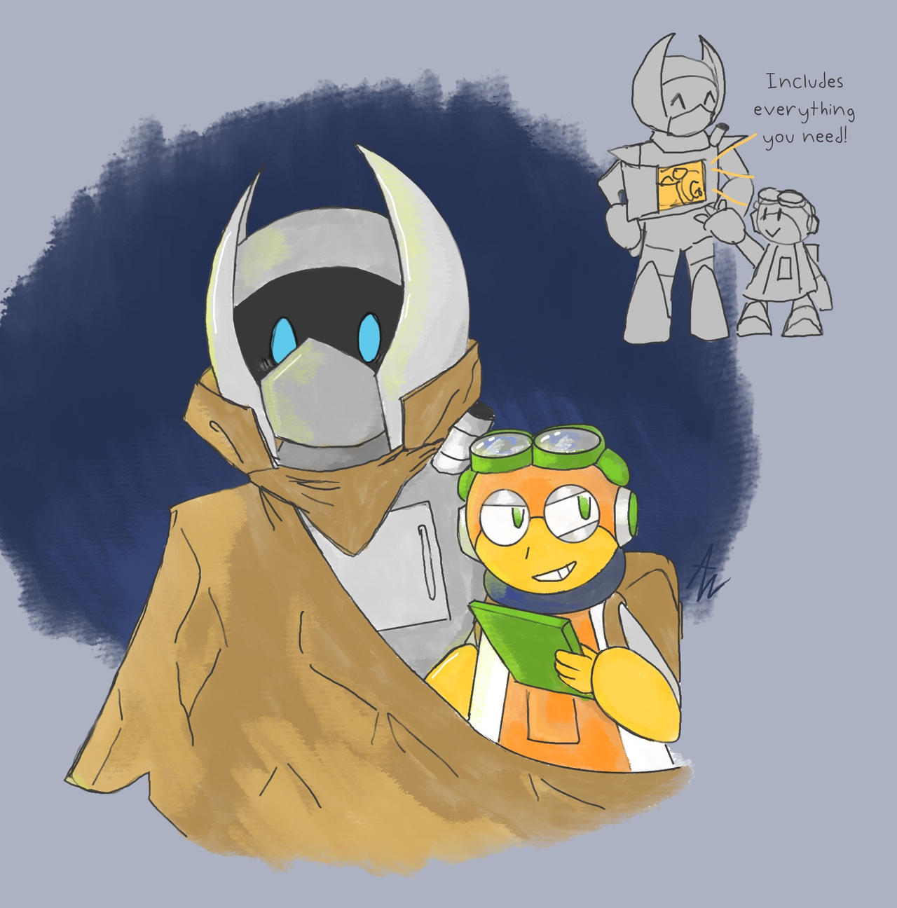 Runaway Robots by Aw-colorcat on DeviantArt