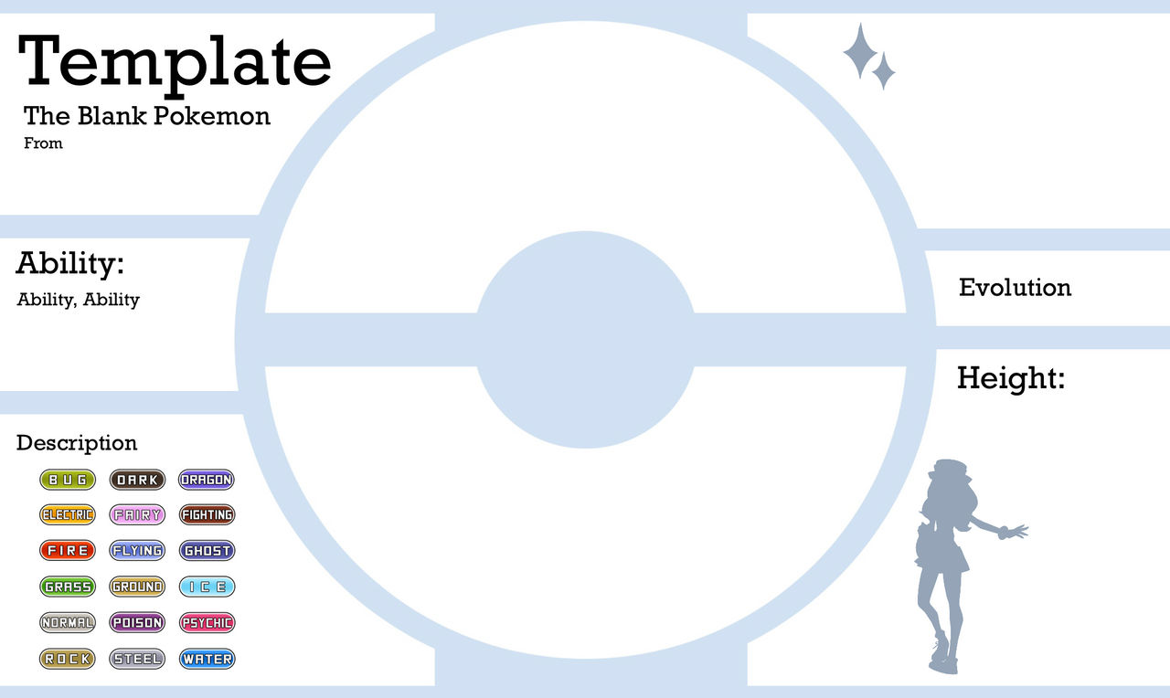 Fakemon template by Aw colorcat on DeviantArt Fakemon template by Aw colorcat on DeviantArt