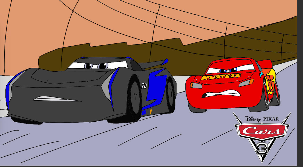 Devaintart Racing Car Cars 3 Jackson Storm Vs Lightning McQueen Art by CodyGamerFan on DeviantArt