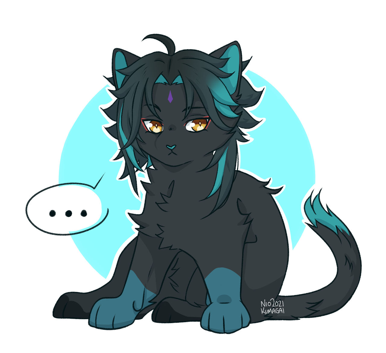 Cat Xiao by NioKumagai on DeviantArt