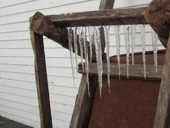 Iced wheelbarrow 2